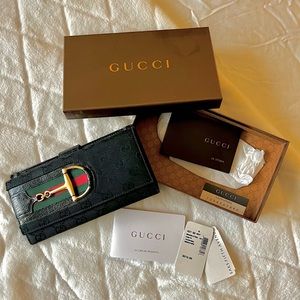 GUCCI Bifold Horsebit Wallet
